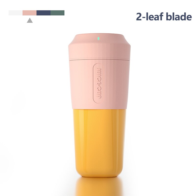 Blender Electric Kitchen Juicer Mixer Portable food processor charging using quick juicing cut off power Fruit Cup: 02