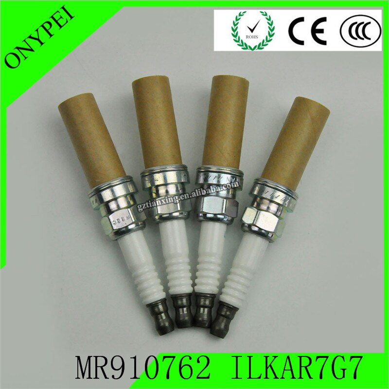 4x Iridium Spark Plug MR910762 ILKAR7G7