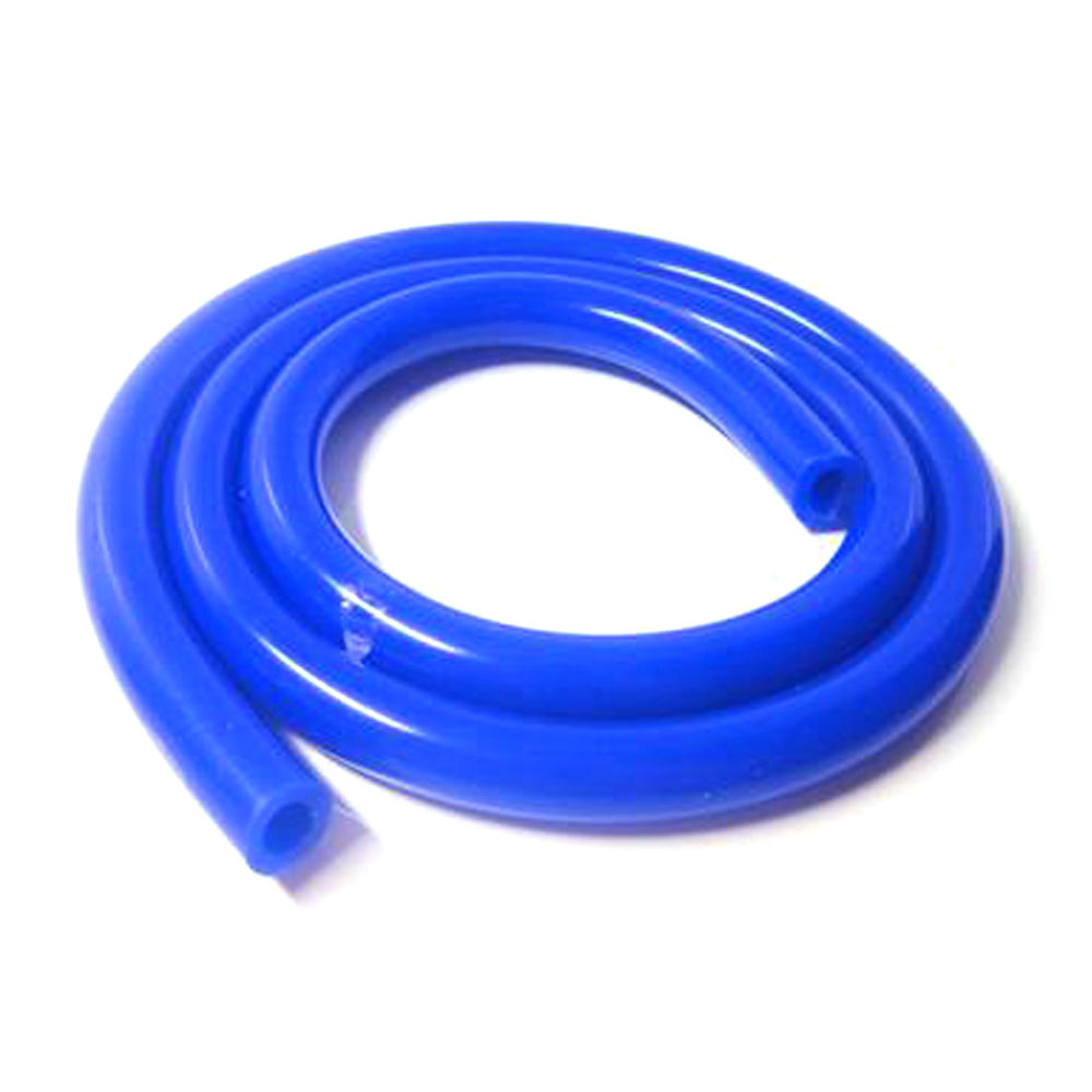 Vacuum Auto Hose Car Full Silicone Fuel/Air /Line/Pipe/Tube 6mm/1/4" 1 Meter 3.3ft Blue