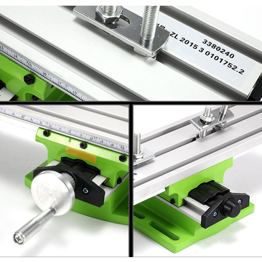 Multifunktions-Frästisch – Kreuztisch Aus Aluminiumlegierung Mit X-Y-Verstellung, Skalen & Handrädern – Für Tischbohrmaschinen, Fräsen & Bohrungen