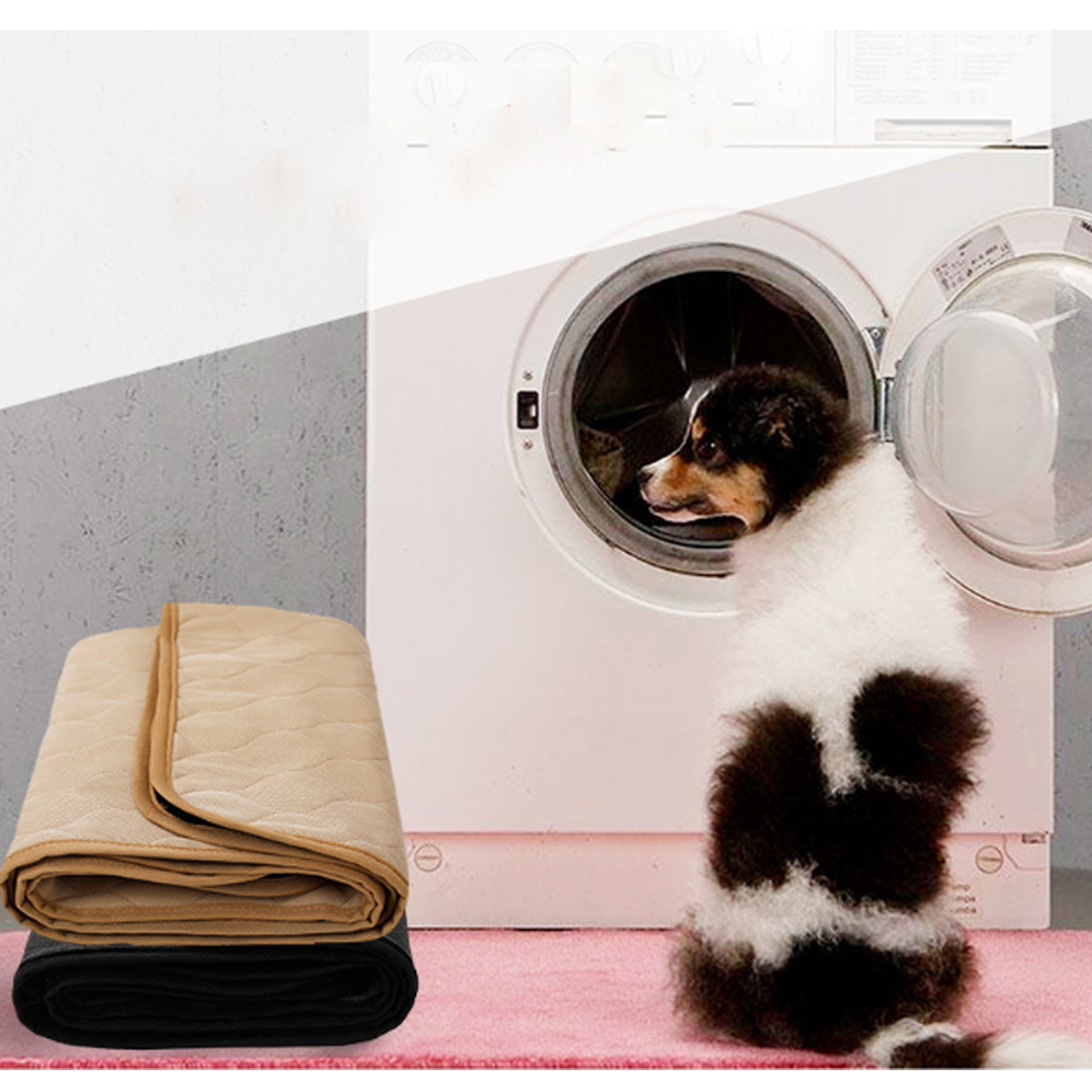 Vaskbare tisseunderlag ble til hunde kattekat hvalp potte træningspadser genanvendelige hundeunderlag seng sovesofa madras beskyttelsesbetræk
