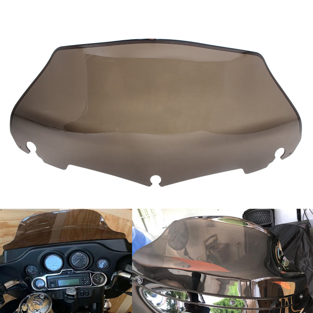 9-calowa owiewka motocyklowa szyba przednia deflektor wiatru robić Harley turystyka Electra ulica poślizg Tri FLHT FLHX 2014-2023