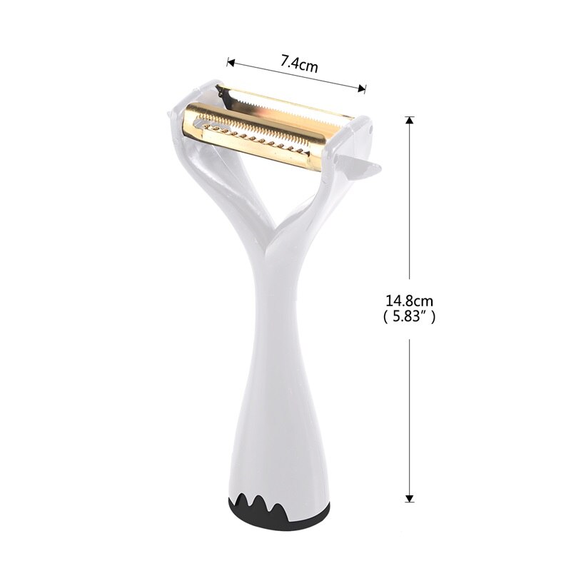 Multifunctionele Dunschiller Plastic Rvs Wortel Aardappel Cutter Kool Rasp Fruit Slicer Keuken Zesters Gadgets