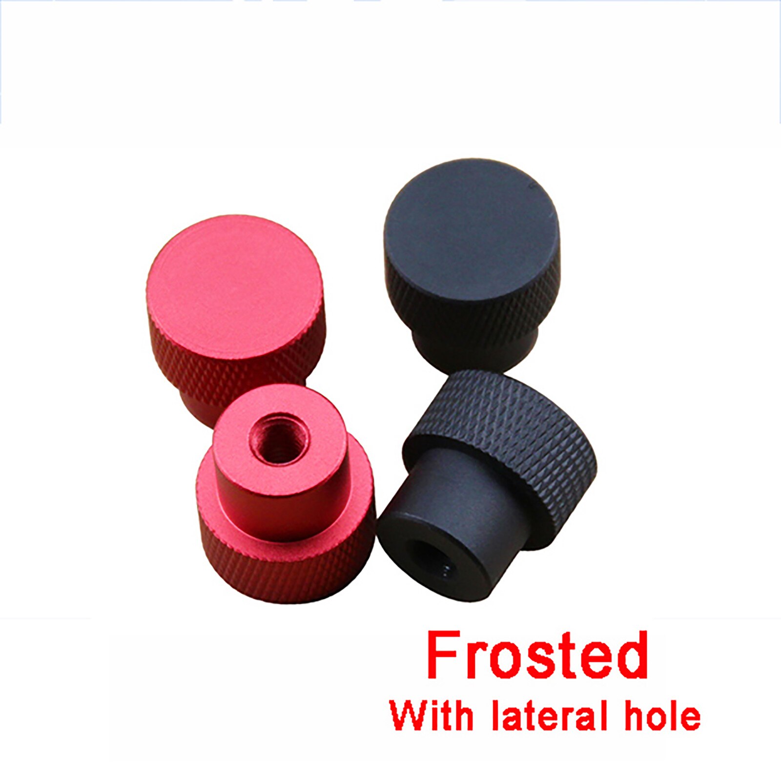1Pcs Knurled Thumb Nuts With Side Hole Aluminum Alloy Hand Grip Knobs Step Nut M6 M8 M10 M12