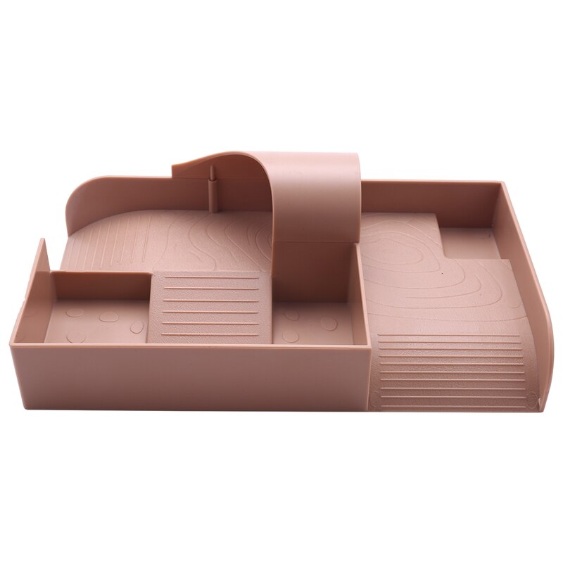 Creation Core Deluxe Turtle Lagoon With Basking Ramp Box Reptile Habitat For Tortoise Amphibious Aquariums Tank: Default Title