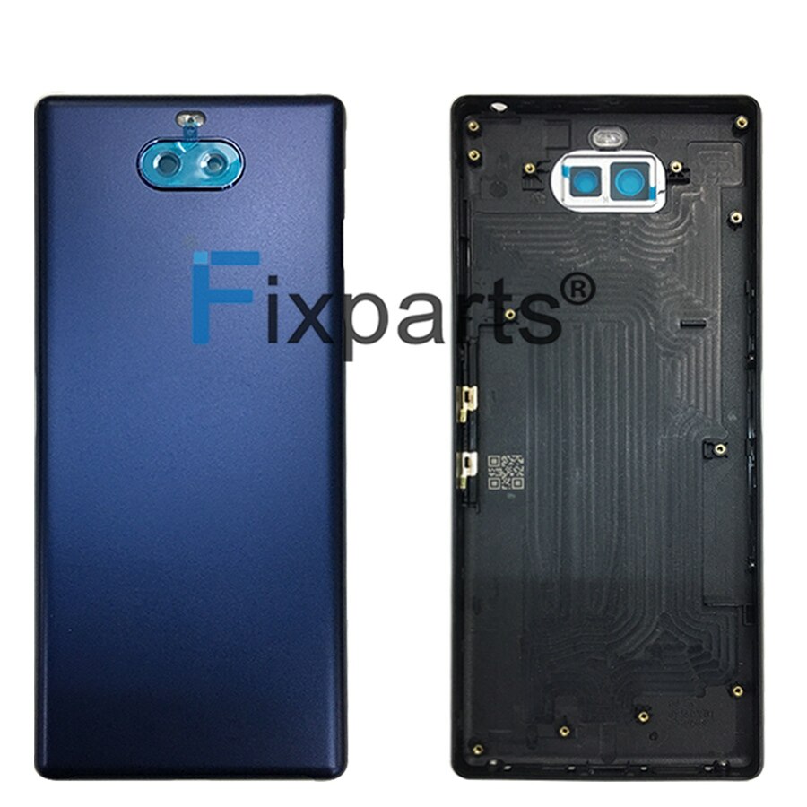 Coque arrière en verre pour Sony Xperia 10 Plus, couvercle de batterie, pièces de rechange