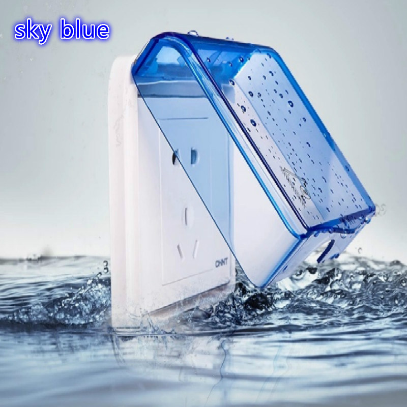 universal 86*86 86mm type pvc waterproof electrical box electric box waterproof outdoor electrical box