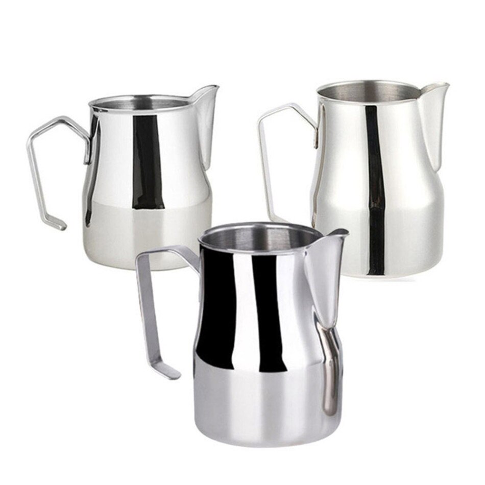 350/500/750 Ml acier inoxydable pot à lait expresso tasses café mousseur tasses italien Latte Art lait mousseur cruche pichet tasse