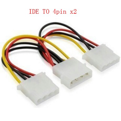 Cable de datos SATA USB a PS2, 4 pines, 8 pines, reinicio de alimentación SATA, línea de datos Sata de encendido y apagado, 4 pines, línea extendida: IDE TO 4pin x2