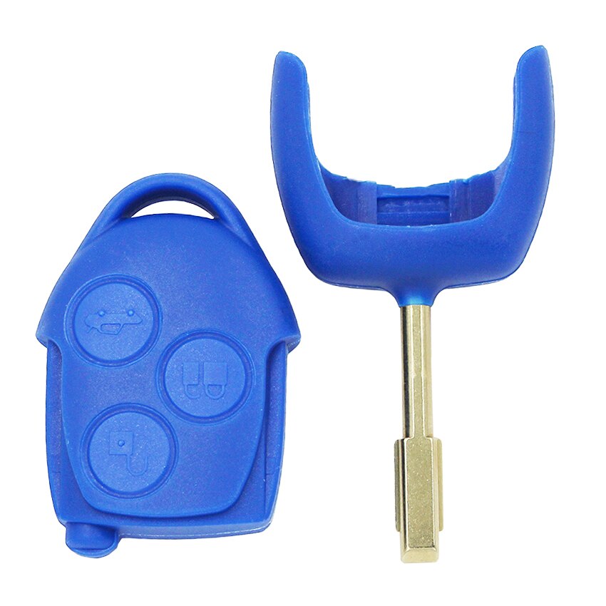 Clé télécommande à 3 boutons 433MHz ID63, puce électrique pour Ford Transit WM VM 2006 P/N: FO21 Blade