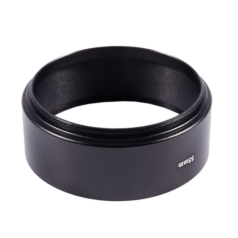 1 Set 7 Filter Adapter Camera Lens Filter Ring Adapter Set & 1 Pcs Screw in Mount Camera Metal Lens Hood