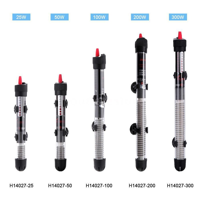 25W/50W/100W /200W/300W 220V Aquarium Tauch Fish Tank automatische Wasser Heizung EU/Us-stecker Konstante Temperatur Heizung Stange