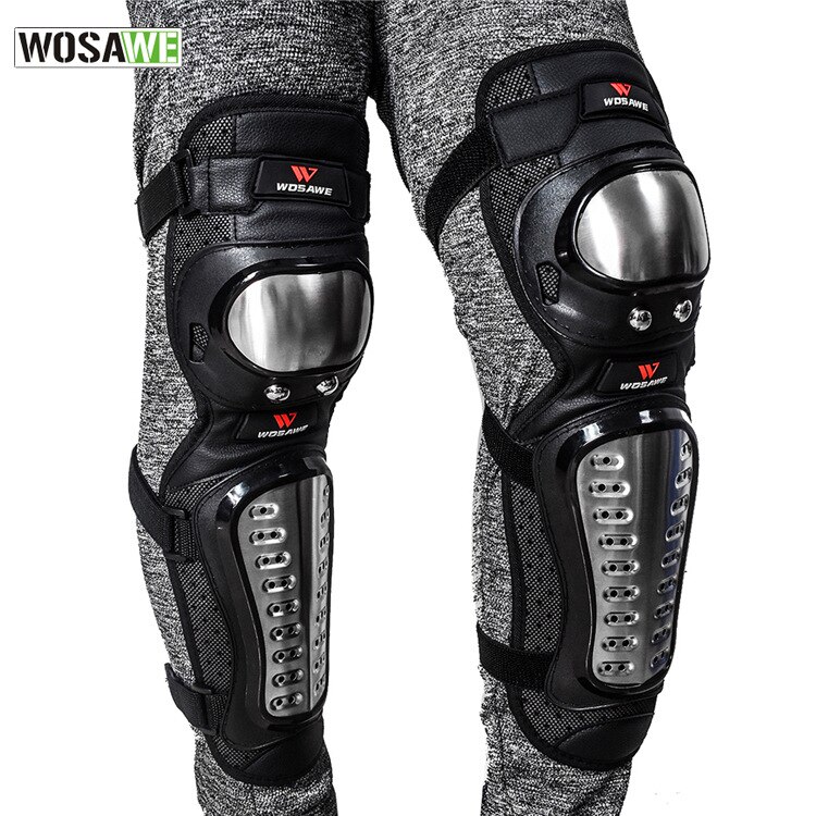 Motorcycle Knee Pads Elbow Support Mountain Bike Racing Protective Gears Resistance Kneepad Downhill Elbow & Knee Protector