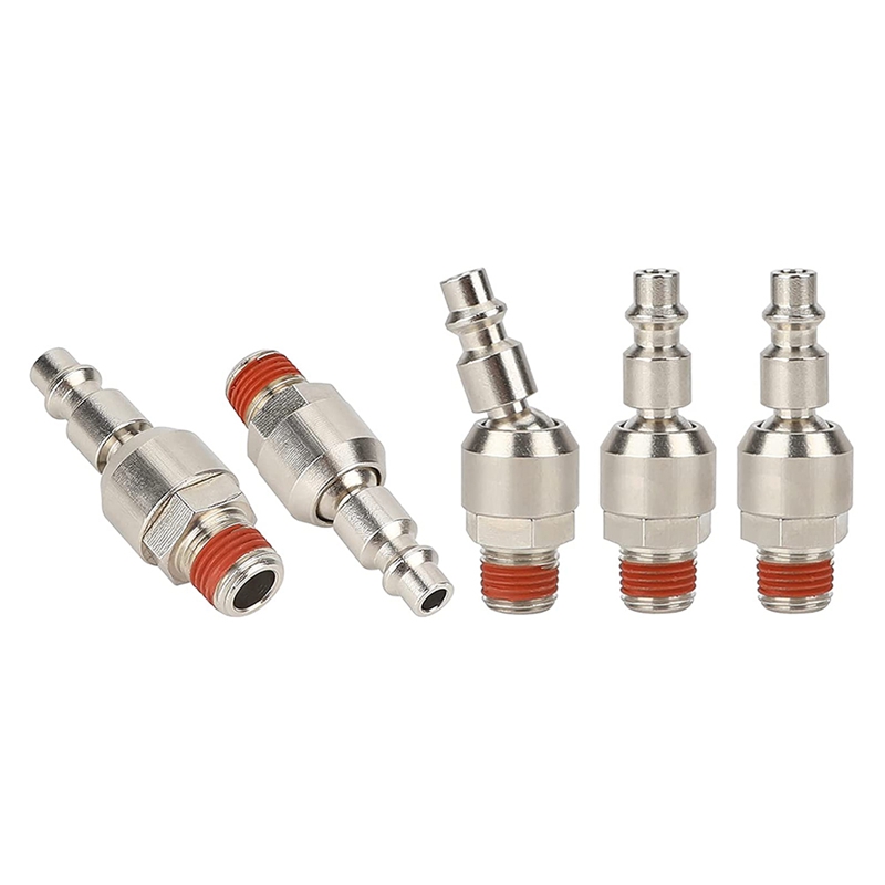 1/4 Inch Swivel Air Plug, Air Tool Fittings, 1/4 Inch NPT Male Industrial Swivel Plug, 1/4 Inch Air Fittings And Plug