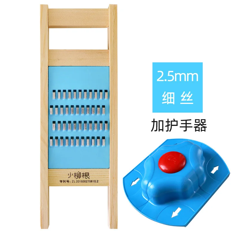 Cucumber Vegetable Slicer Salad Kitchen Shredder Cheese Fruit Carrot Onion Chopper Potato Peeler French Fry Cutter Potato Masher: Fluorescent Green