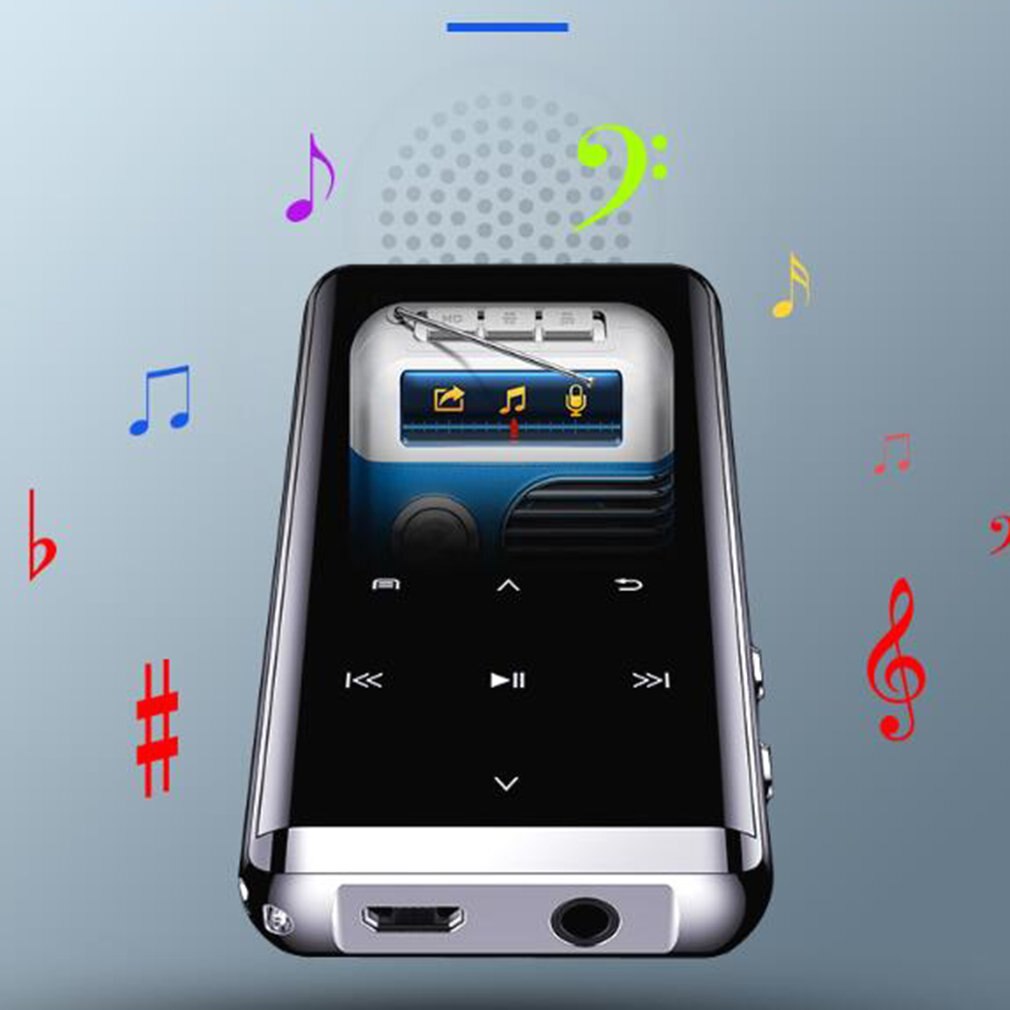wireless Touch Screen player OLED MP3 Player Sport Lossless Sound HIFI Music Player 4.2 Wireless MP3 Player