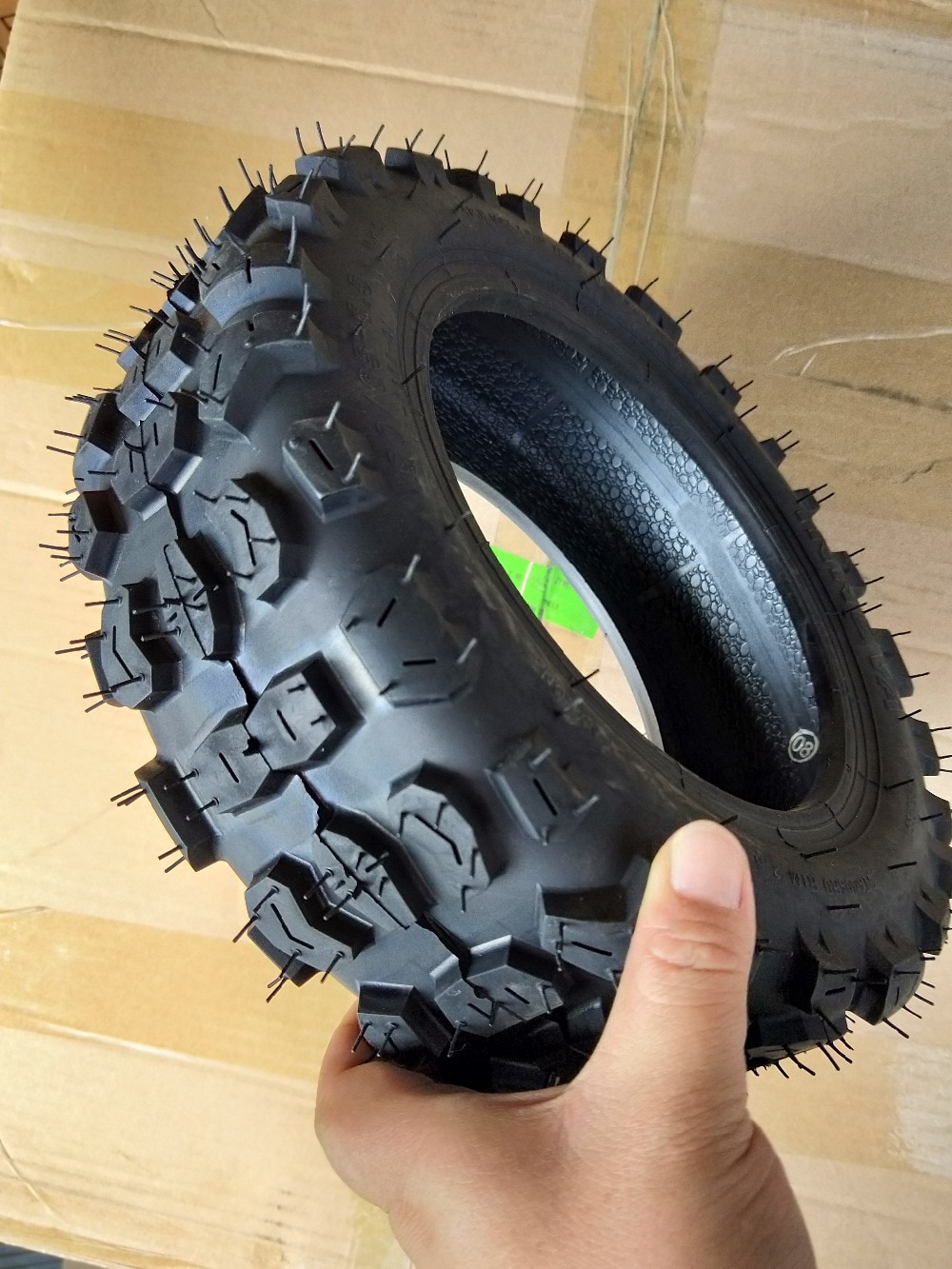 Neumático para scooter eléctrico Dualt Ultra, ruedas sin cámara, modelo Cross-country 90/65-6,5, de 11 pulgadas,