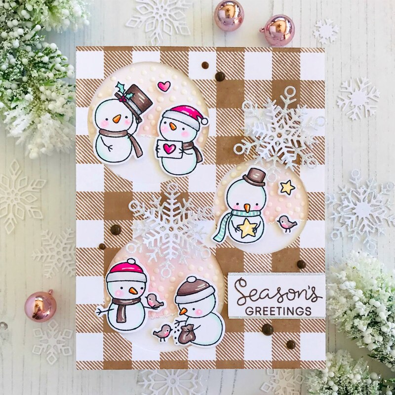 Troqueles de corte de Metal para manualidades, letras del alfabeto elfo, oso, árbol de invierno, Feliz Navidad, Matc, sellos de silicona transparentes,