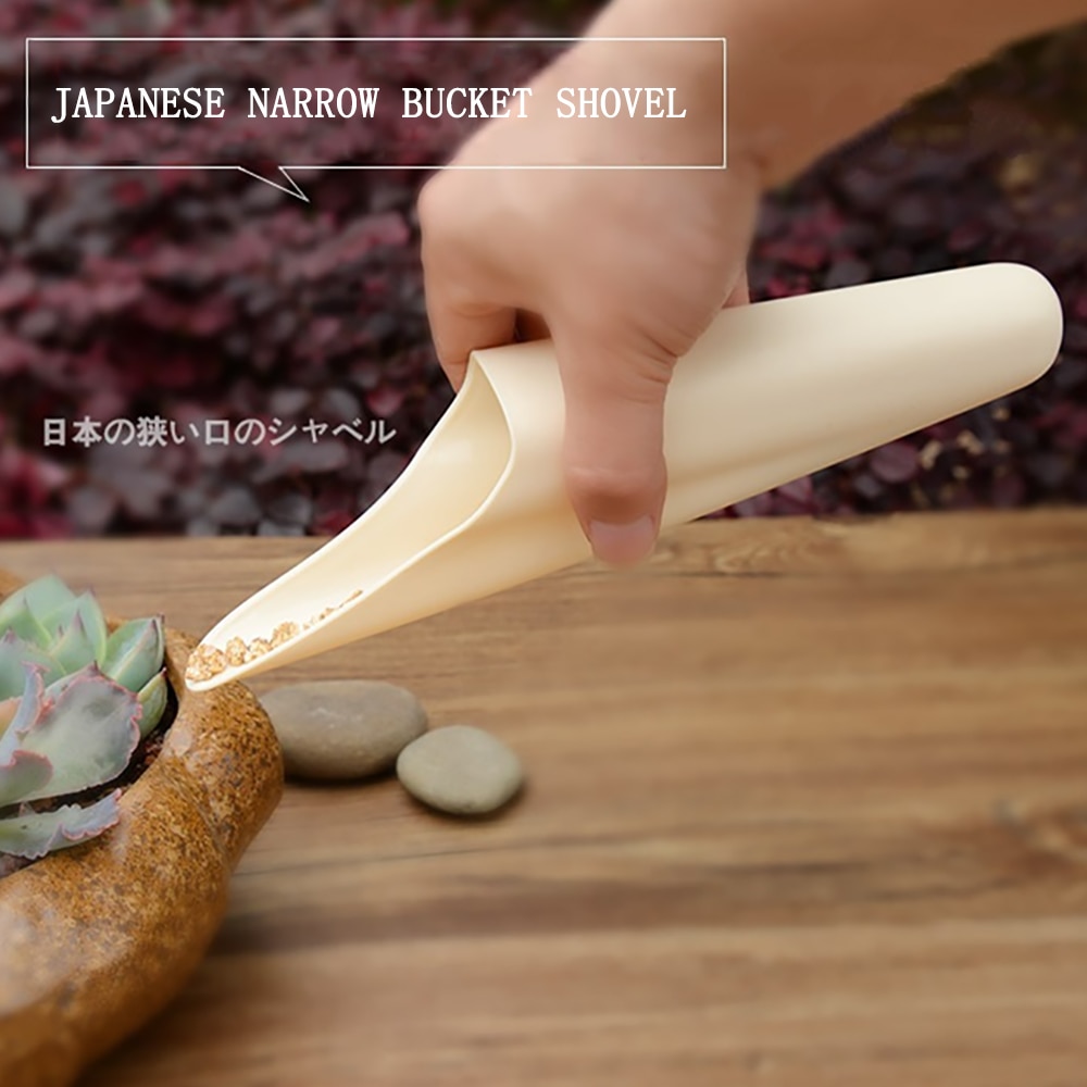 Tuingereedschap Bodem Scoop Teelt Emmer Utility Plastic Graven Japanse Stijl Schop Succulent Plastic Emmer Schop