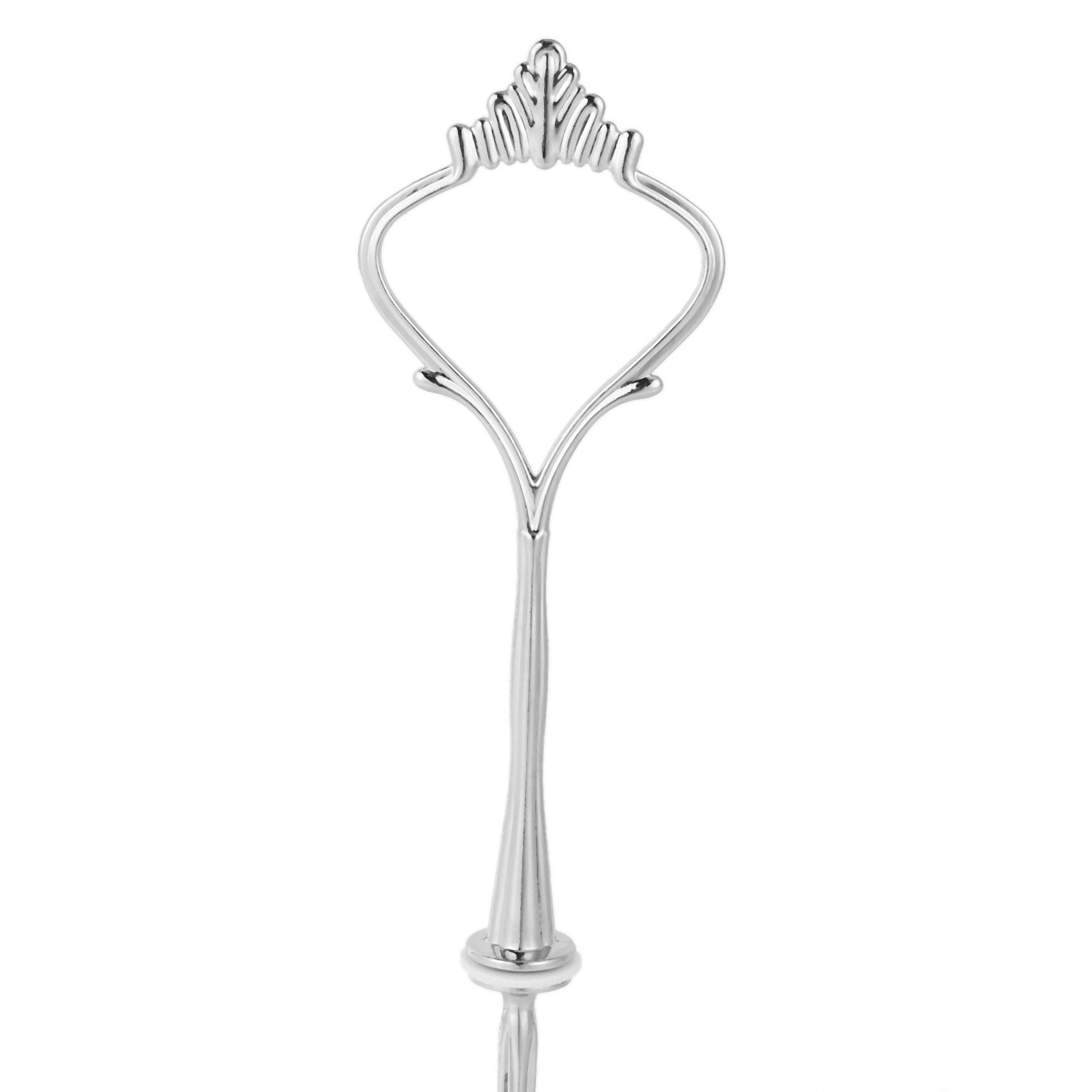 10 x Sets 2 or 3 Tier Cake Plate Stand Fittings Silver Plate Stands