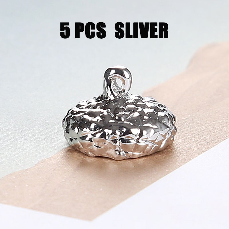 Molde de epoxi de bellota de cristal para accesorios colgantes joyas resina artesanía decorativa DIY Bellota tipo Moldes de resina epoxi: Sliver