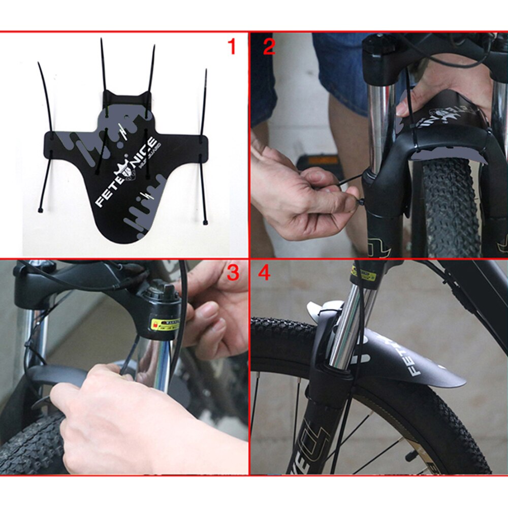 Fetesnice nyeste mtb landevejscykel mudderklapper cykling cykel vinger for / bag cykelskærm til mountainbike fendere