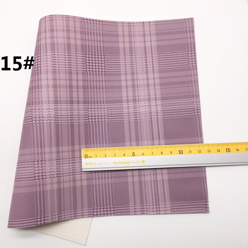 1PC 21X29CM Embossed Faux Leather Fabric, Synthetic Leather Fabric Leather Sheets For Making Bows LEOsyntheticoDIY T390: 15