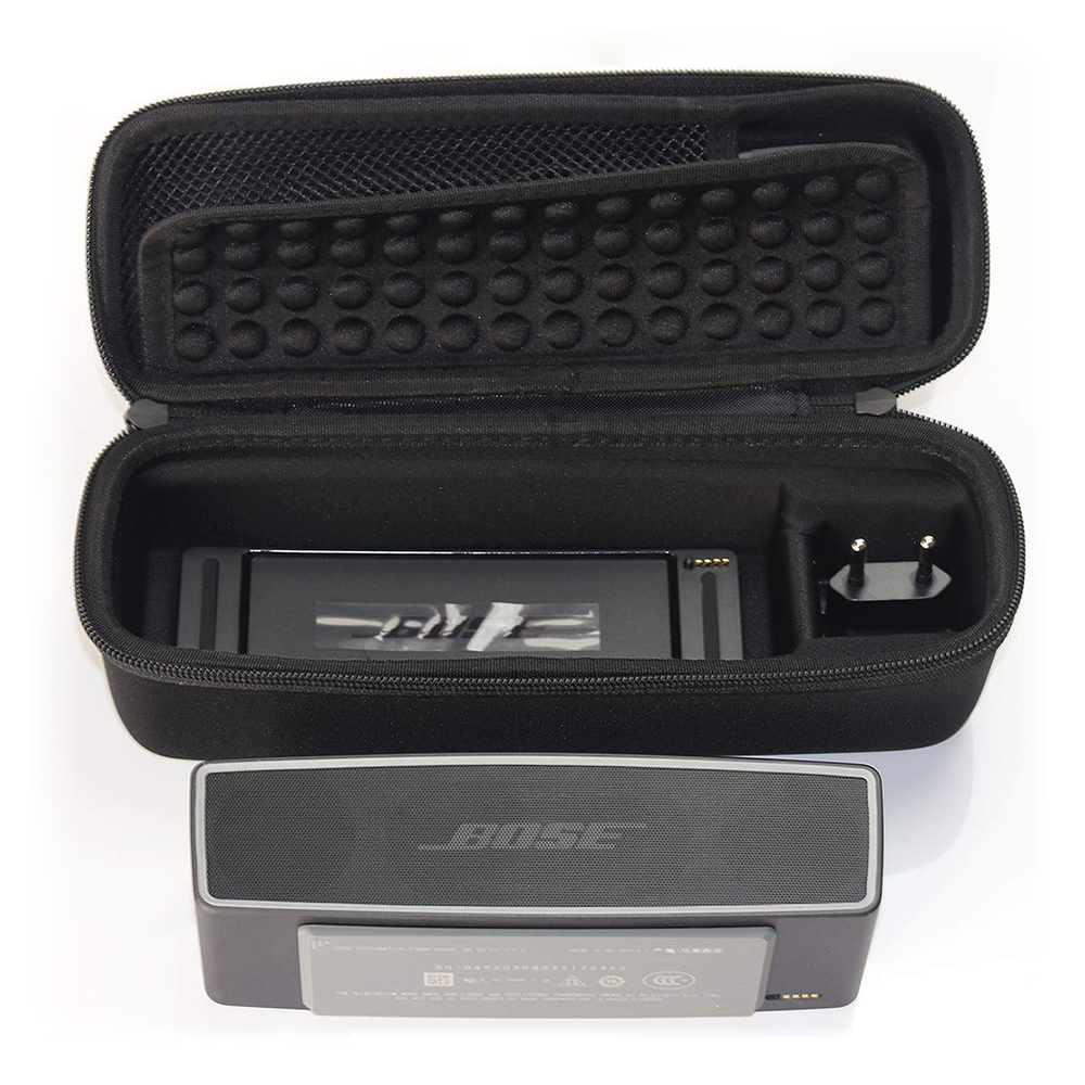 EVA Hard Case voor Bose Soundlink Mini/Mini 2 Bluetooth Draagbare Draadloze Speaker-met Mesh Zak voor accessoires