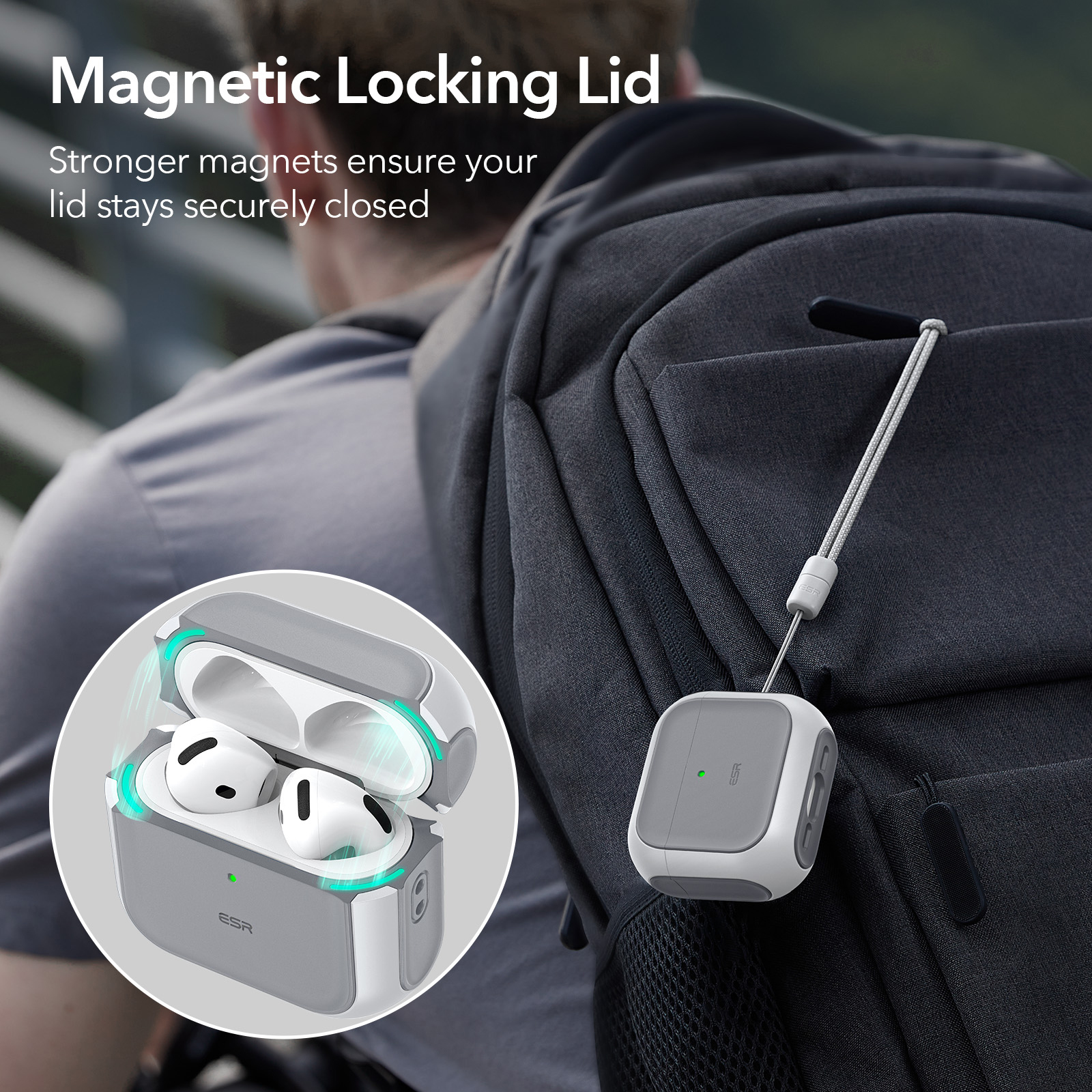ESR for AirPods 4th Generation Case for AirPods Pro 2nd Generation AirPods Pro 1st MagSafe Protection Cover