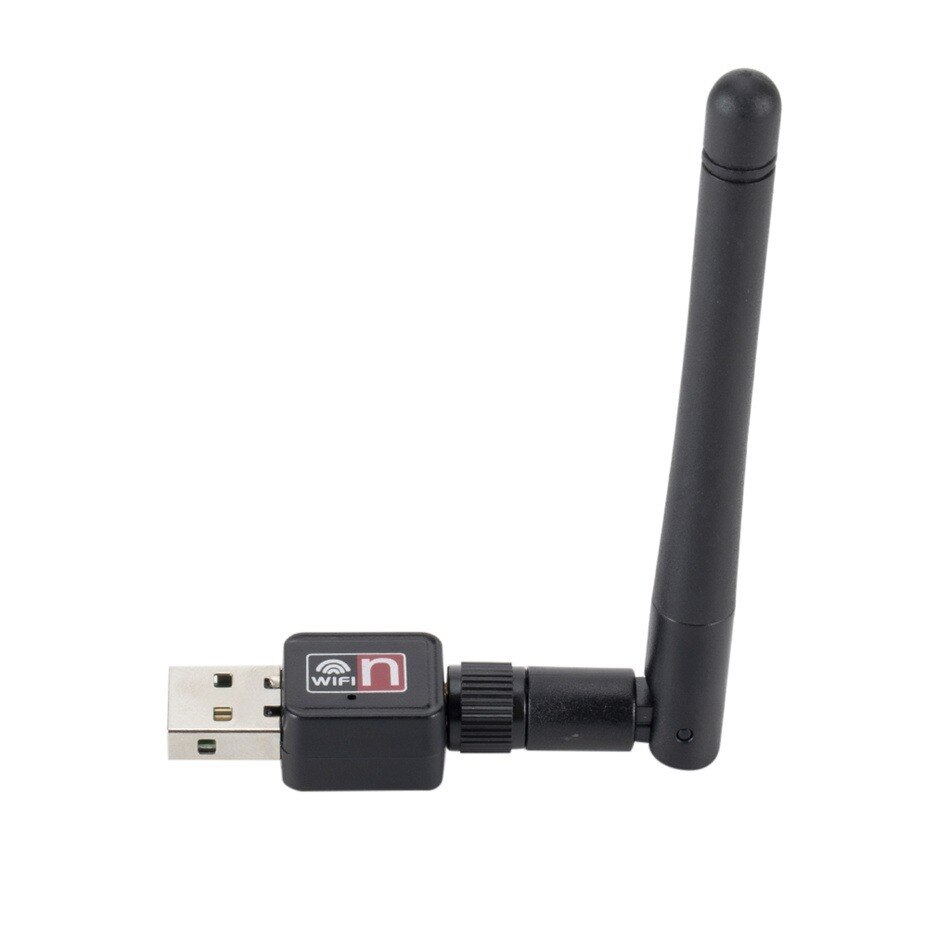 Wireless WiFi Network Card 150M USB 2.0 802.11 b/g/n LAN Antenna Adapter with Antenna for Laptop PC Mini Wi-fi Dongle