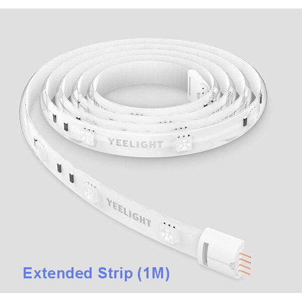 Yeelight RGB LED 2M Smart Light Strip Smart Home for Mi Home APP WiFi Works with Alexa Google Home Assistant 16 Million Colorful: 1M Extension Strip