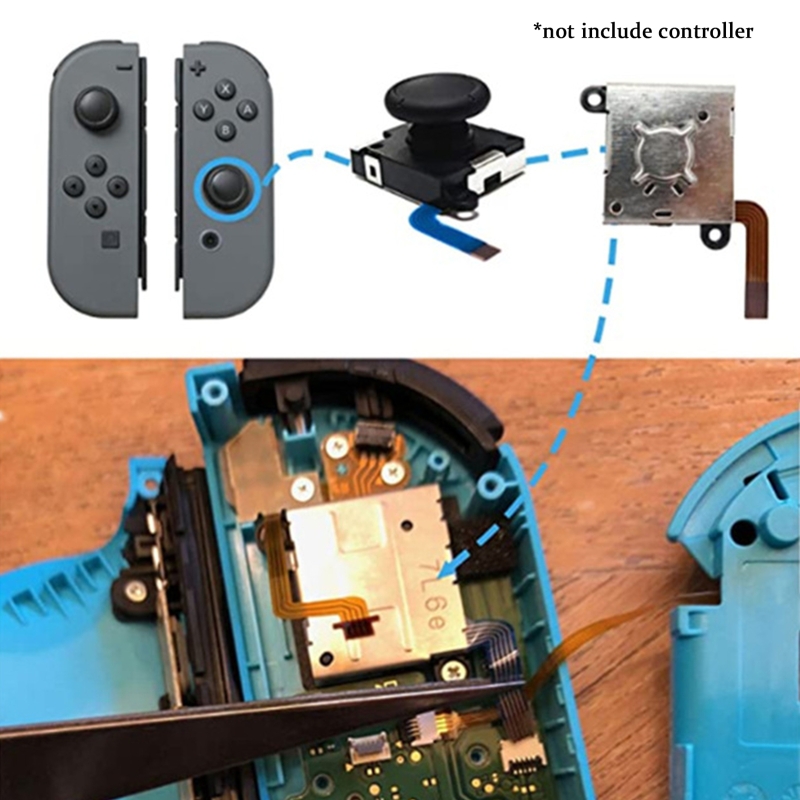 Joystick analogico 3D sostituzione levetta levetta levetta bilanciere riparazione pezzi di ricambio per Controller interruttore NS