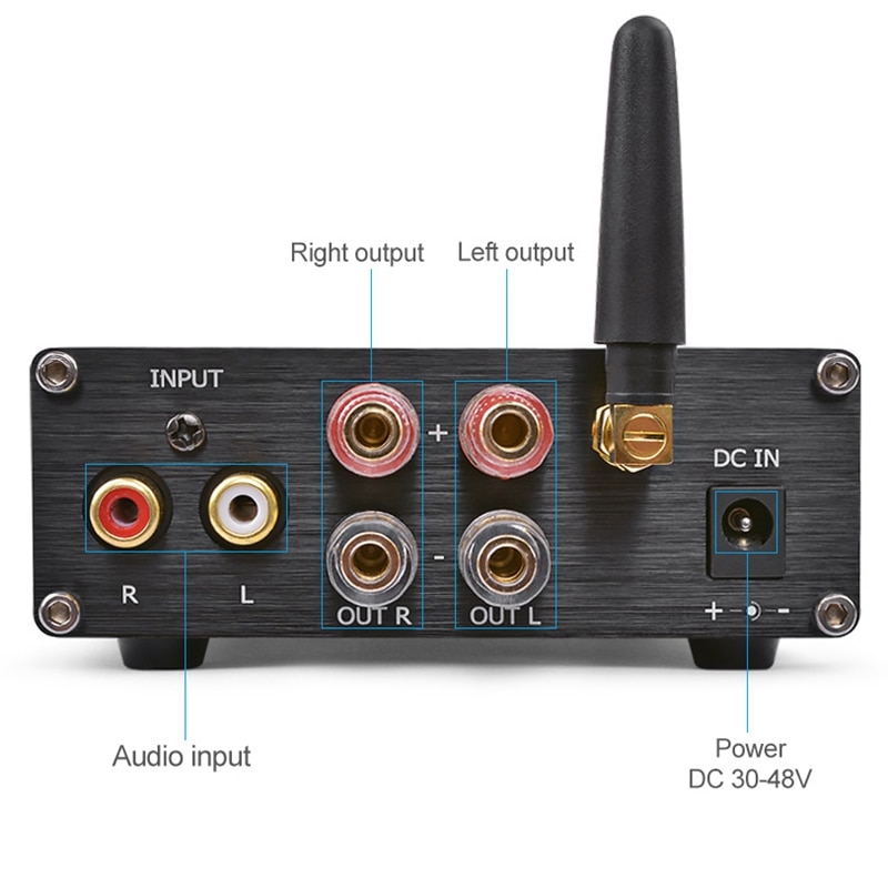 Tpa3255 300Wx2 Channel Stereo Amplifier High Power Class D Amplifier With Bluetooth V4.2 For Hifi o Mobile Phone Pads