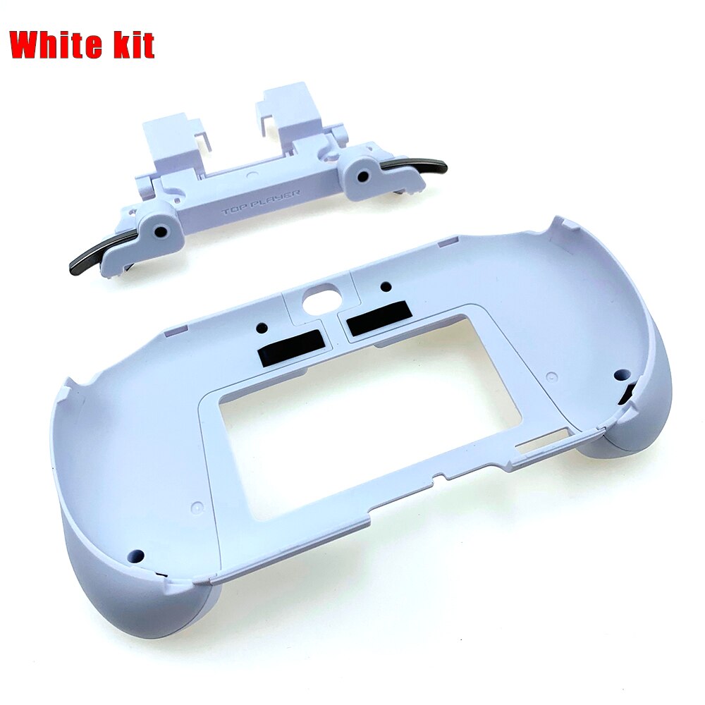 Hand Grip Handle Joypad Stand Shell Case Protector with L2 R2 Trigger Button For PSV 2000 PSV2000 PS VITA 2000 Slim Game Conso