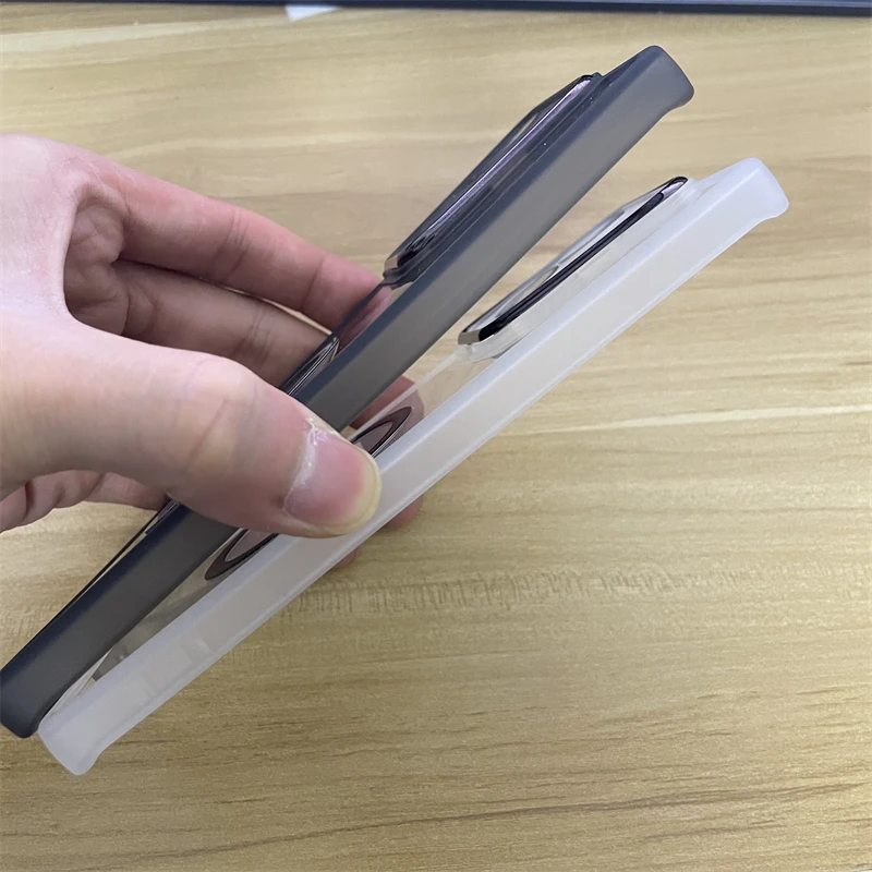 Luxury Transparent Magnetic Protect Case for Moto Edge 50 Fusion Pro 40 NEO G85 G60 G40 G64 G34 G24 G14 G04 5G TPU Soft Cover
