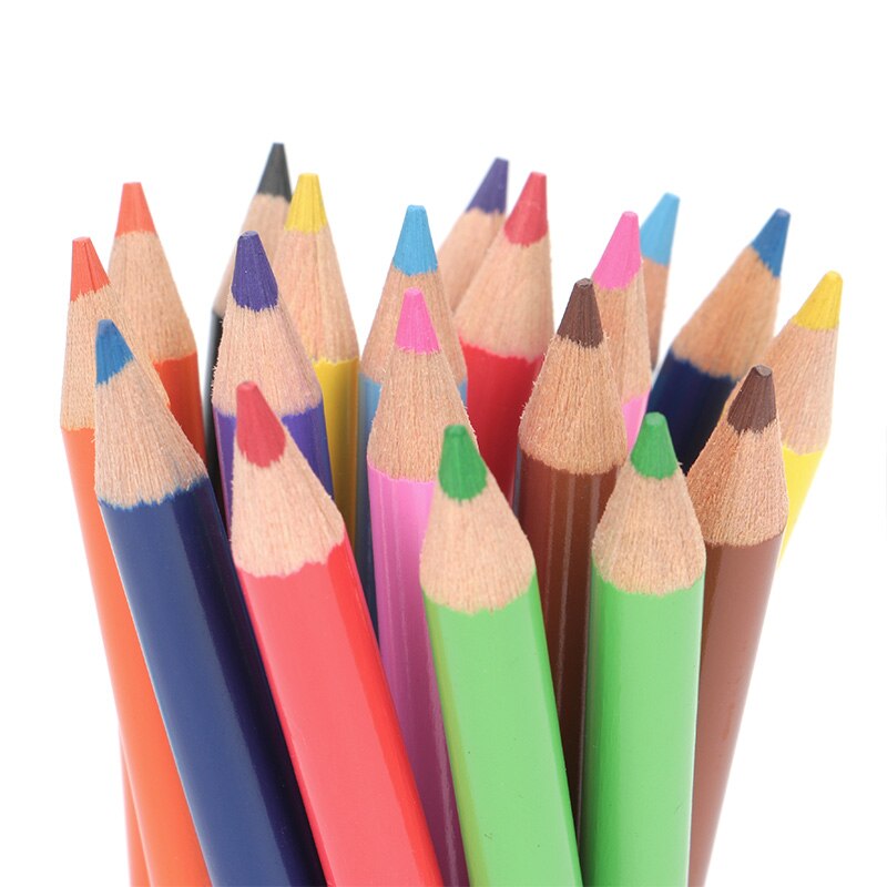 Super Great Mini Colored Pencils Set Pre-Sharped Coloring Pencil for Children Premium Art Drawing Fun At Home Kids Activities