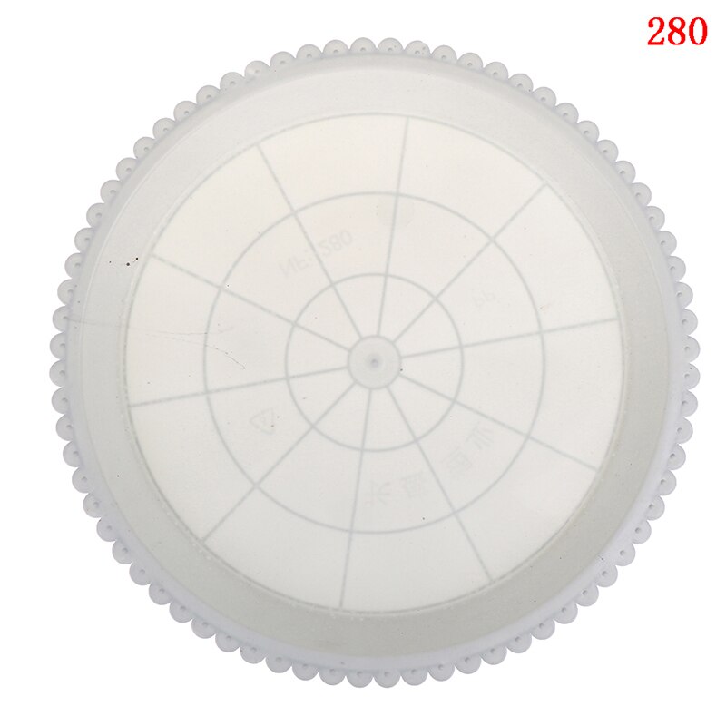 Ronde Plastic Bloempot Lade Duurzaam Plastic Plant Bloem Pot Gloss Planter Home Tuin Decoratie: 280
