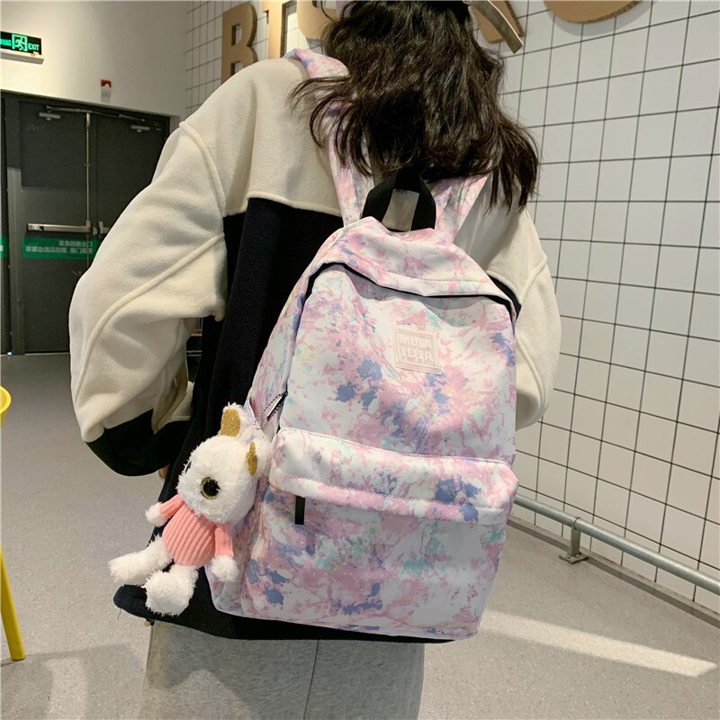 Camouflage Backpack Brand School Bag for Girls Preppy Style Book Bag Water Proof Leisure Or Travel Bag for Women