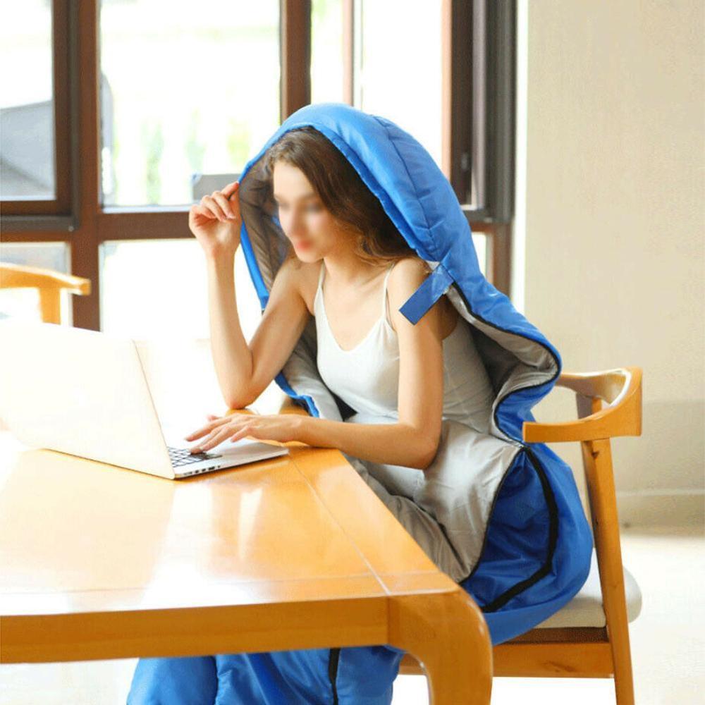 Outdoor Waterproof Travel Envelope Sleeping Bag Camping Hiking Carrying Case Blue