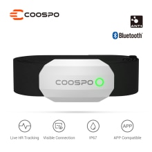 Coospo Borst Hartslagmeter Band Bluetooth4.0 Ant + Hartslagmeter Sensor Waterdicht Voor Wahoo Garmin Fiets Computer