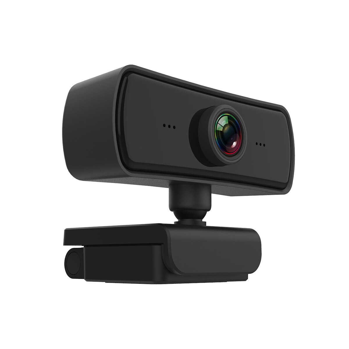 1080P HD Computer Camera Video Conference Camera Webcam 2K Resolution Auto Focus 360° Rotation H.264 Video Compression