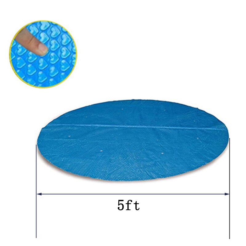 Ronde Zwembad Cover Solar Protector Voor Thuis Boven Grond Bescherming Zwembad Zomer Isolatie Doek PI669