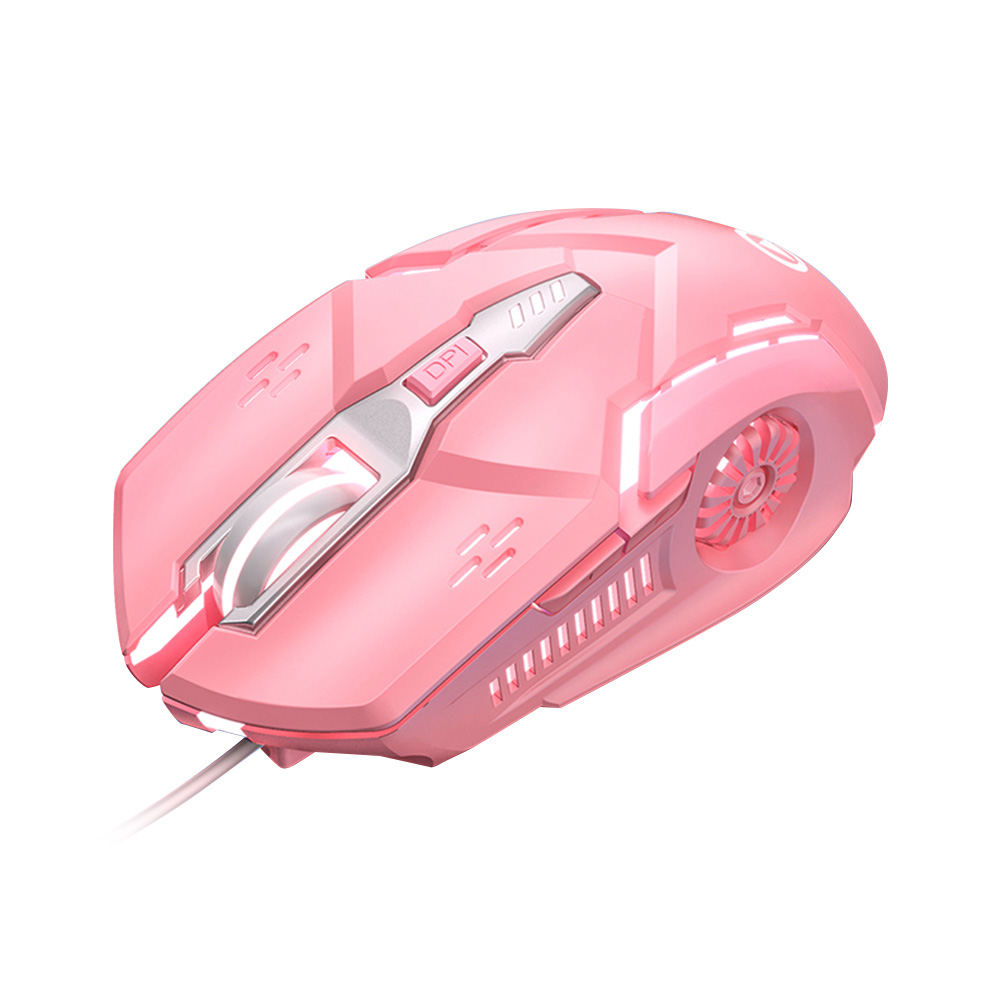 G5 Wired Gaming Mouse 6 Programmable Button 3500 DPI USB Computer Laptop RGB Light Mechanical Gamer Mice: black