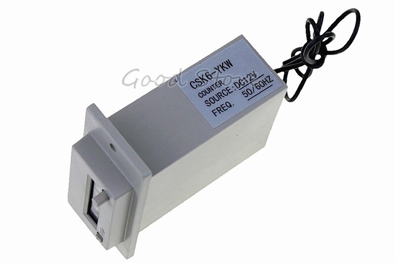 1 stk csk 6- ykw 6 -  bit panel  ac110v 220v dc 12v 24v 36v elektromagnetisk teller puls teller slagpresse pakking teller