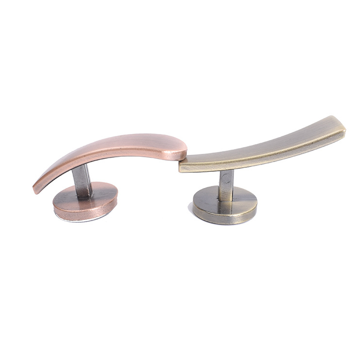 Room Accessories Curtain Curtain Hook Zinc Alloy Small Thickened Door Handle Hook Flat Angle Hook Silencing Curtain Wall Hook