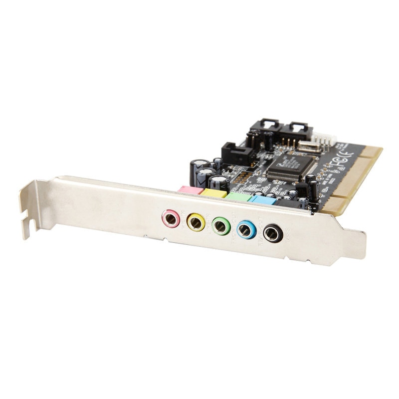 Pci / pcie sound card encoding 6 audio sound card CMI8738 computer soundbar 5.1 stereo computer Soundcard