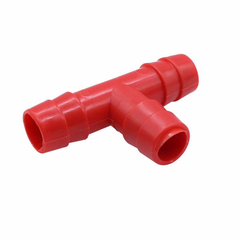 Farming Supplies Plastic Tee Diameter 1cm Bird Rabbit Drinking Waterer