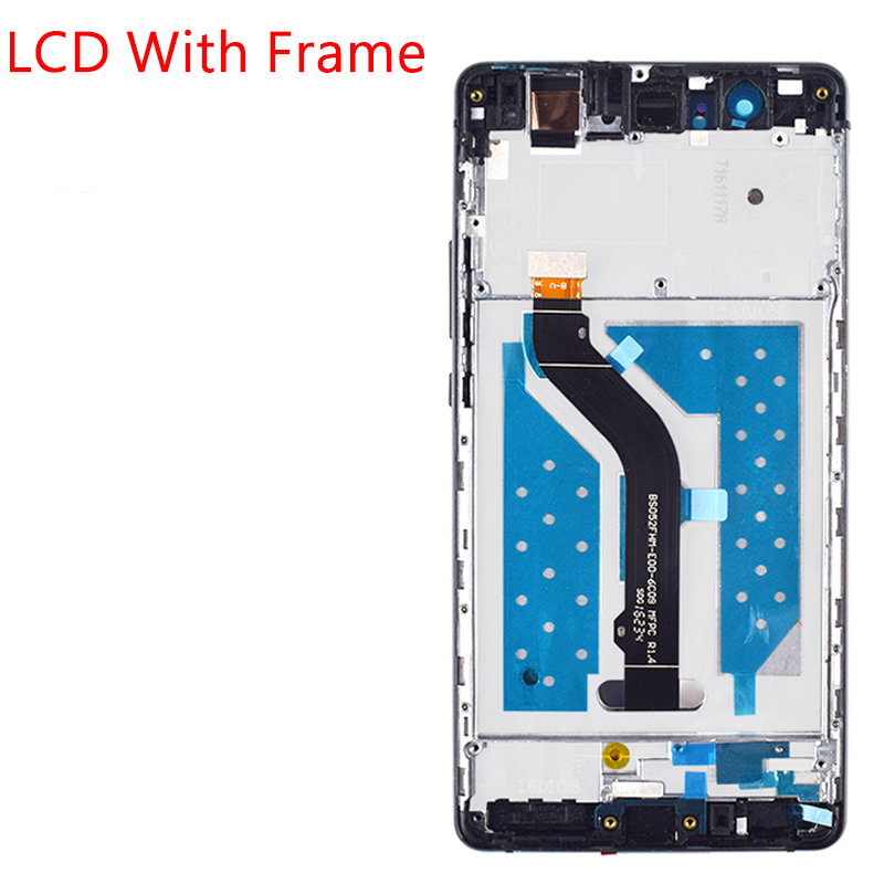 5.2 "Met Frame Voor Huawei P9 Lite Lcd Touch Screen Digitizer Vergadering Vervanging Voor Huawei P9 Lite Lcd midden Frame