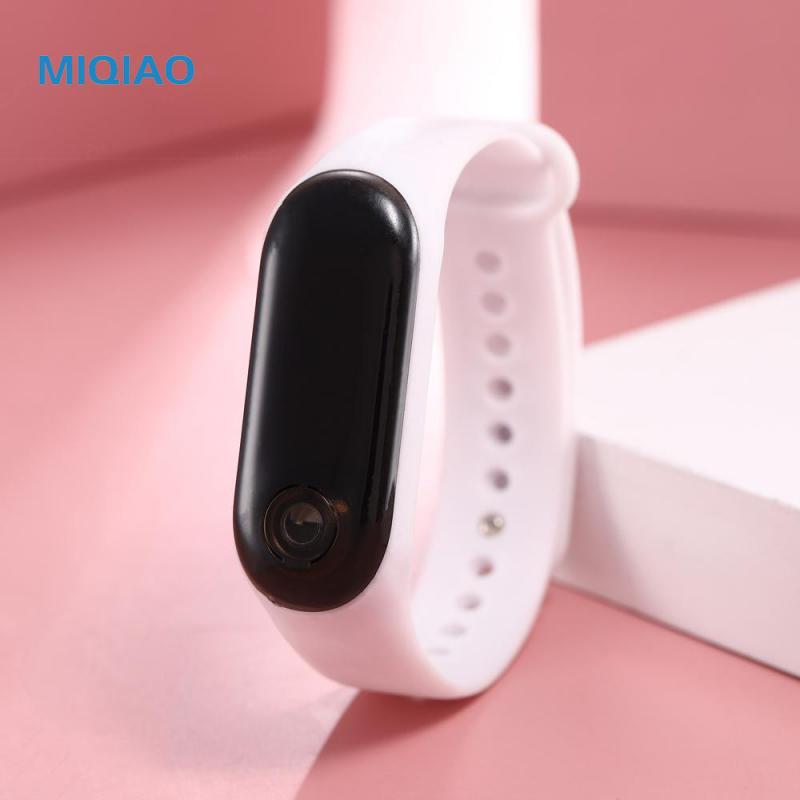 Miqiao sportsur til børn børn led digitalt ur ultralet silikonerem teen dreng pige armbåndsur unisex  w184