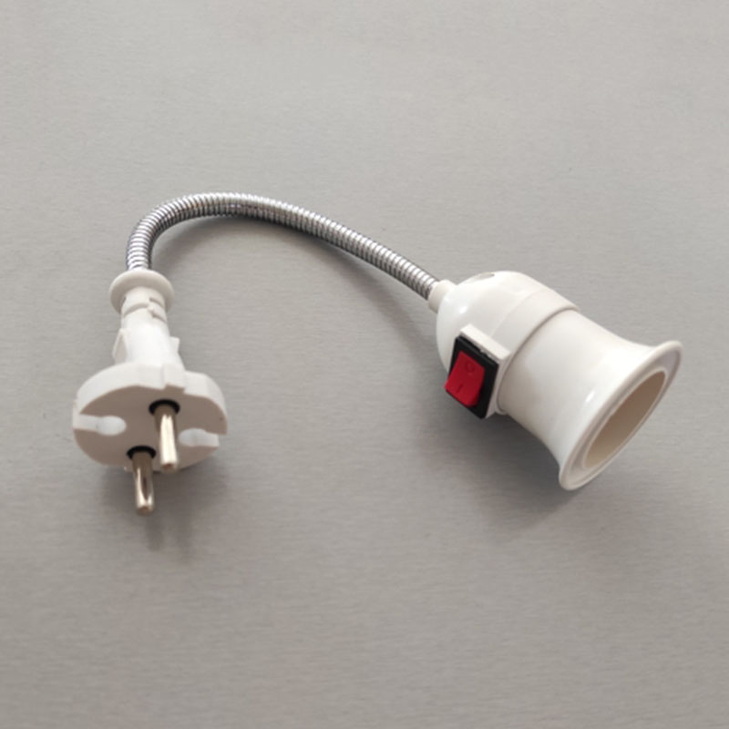 LED Lamp Basis Flexibele Lamphouder met AAN/UIT Schakelaar Verlengen Uitbreiding Converter E27 Schroef Socket EU Plug 110 V-220 V